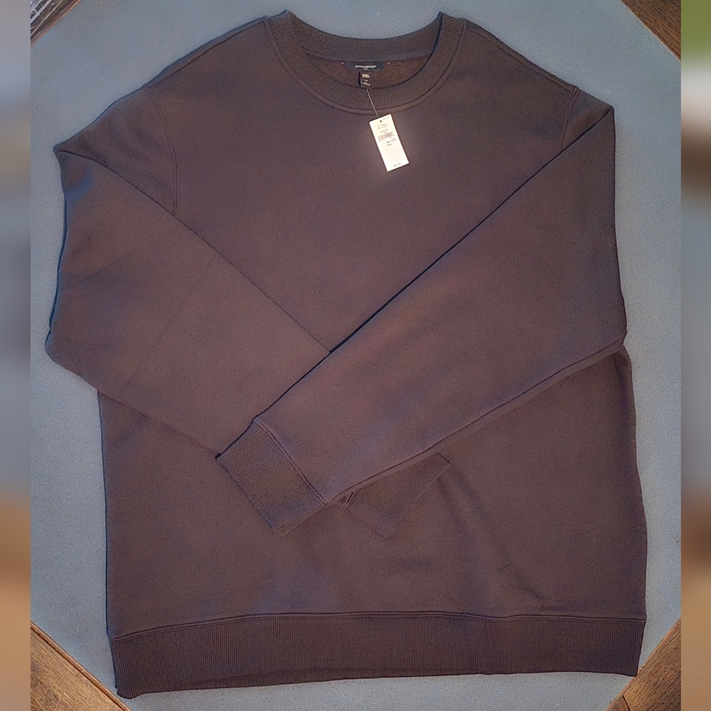 Banana Republic Men's Wilderness Green Crewneck Sweater XXL Tall